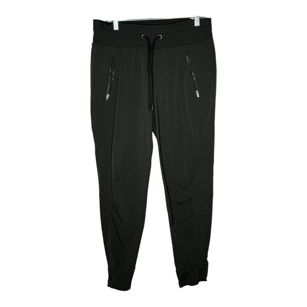 Athleta Pants Womens 4 Green Jogger Stretch Zipped Pocket Lightweight Athleisure